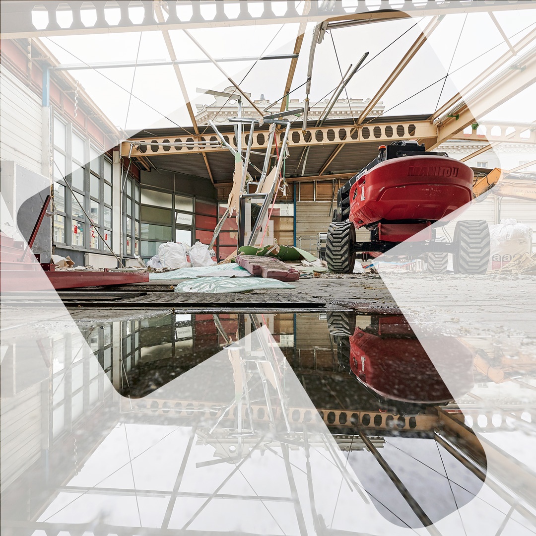 Abbrucharbeiten Simmeringer Hauptstrasse